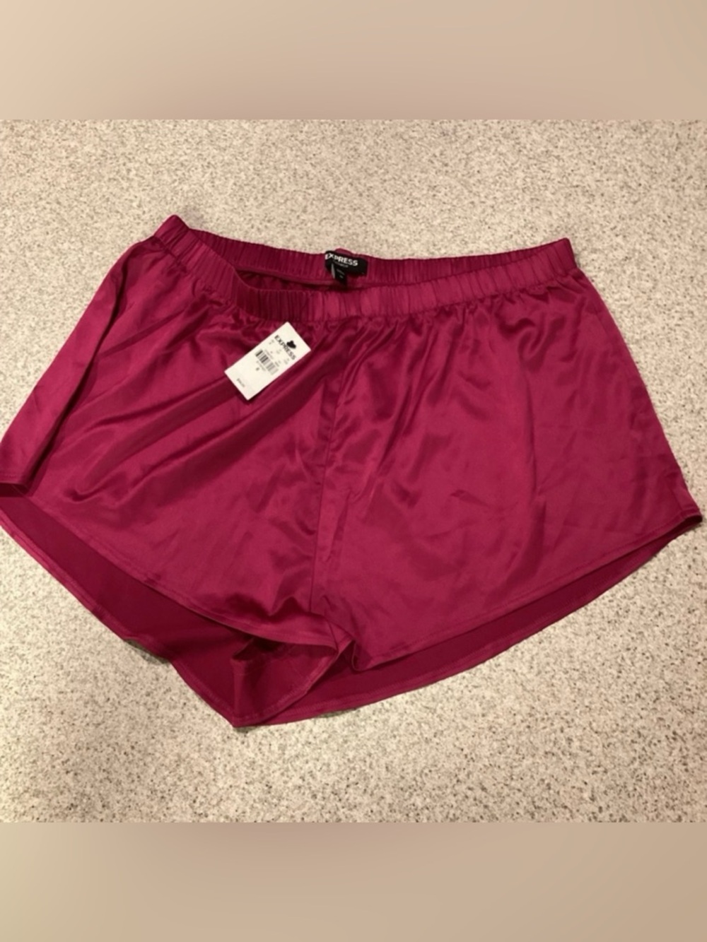 Express Wild Orchid Satin Pajama Set - Picture 4 of 11